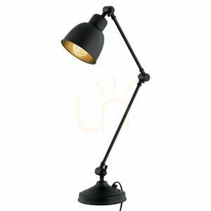 Table Lamp ARGON Eufrat 3197 Black Painted Steel E27 IP20 small 4