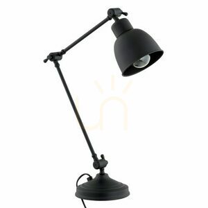 Table Lamp ARGON Eufrat 3197 Black Painted Steel E27 IP20 small 7