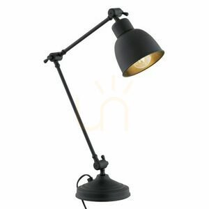 Table Lamp ARGON Eufrat 3197 Black Painted Steel E27 IP20 small 8