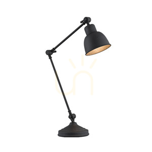 Table Lamp ARGON Eufrat 3197 Black Painted Steel E27 IP20 small 0