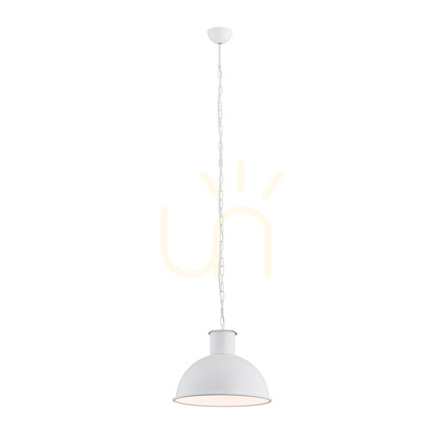 Check Pendant Light ARGON Eufrat White Painted Steel E27 3193