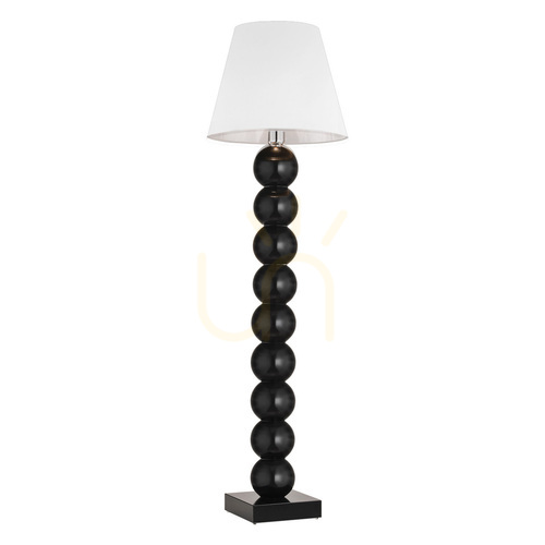 Check Floor Lamp ARGON Fudżi White Glass Chrome E27 4059