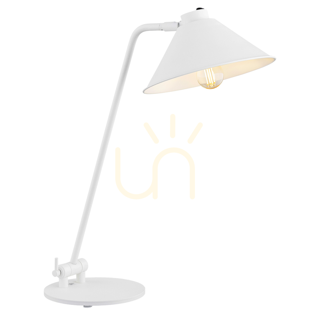 Table Lamp ARGON GABIAN White Steel E27 IP20 4996