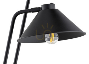 Floor Lamp ARGON Gabian Black Painted Steel 168cm 2xE27 7075 3 Floor Lamp ARGON Gabian Black Painted Steel 168cm 2xE27 7075 small 3