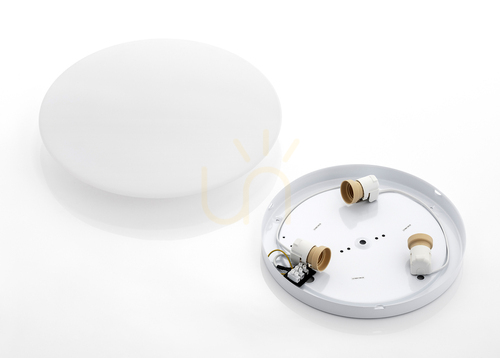 Check Argon GIN 3224 ceiling light white matt opal glass 3xE27 400 mm