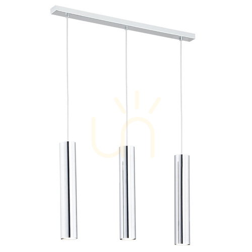 Check Argon GOMERA 1316 Chrome 3-Light GU10 Pendant Lamp