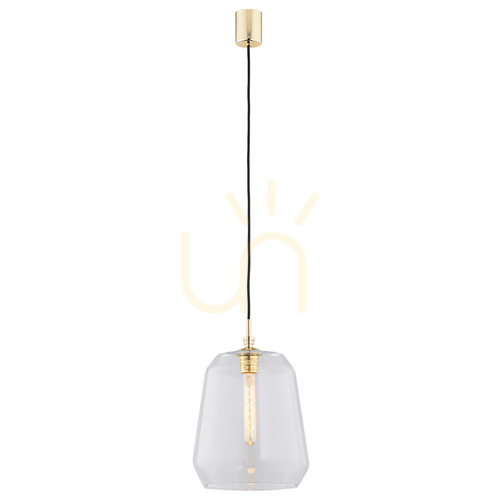 Check Pendant Light ARGON IRUN 4266 Brass Glass E27 15W