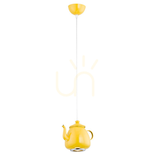 Check Pendant Light ARGON JAMAJKA Yellow Steel GU10 IP20 3651