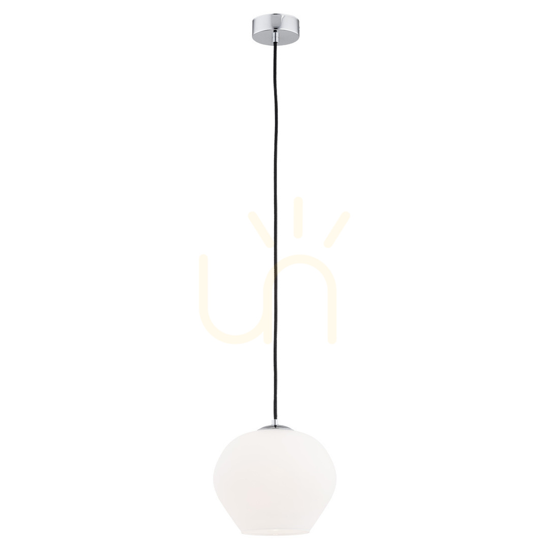 Pendelleuchte ARGON KALIMERA 4040 Weiß Opal Chrom E27 1x15W