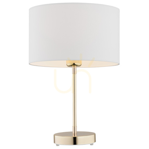 Check Table Lamp ARGON KARIN White Brass 4301