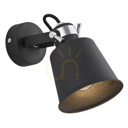 Check Wall Lamp ARGON KONGO Black E27 15W IP20 3175