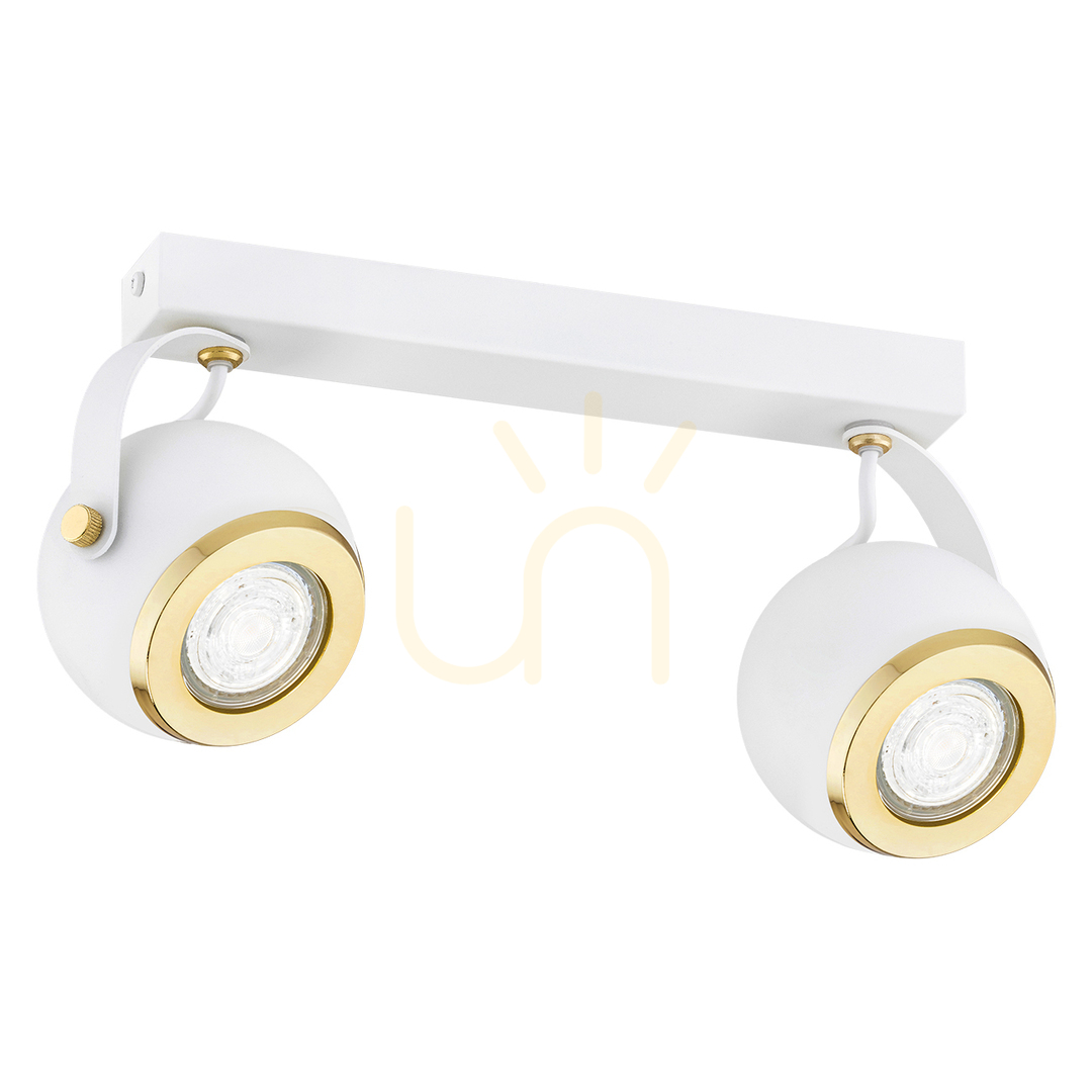 Plafon ARGON KOS Plus biały 2xGU10 7038