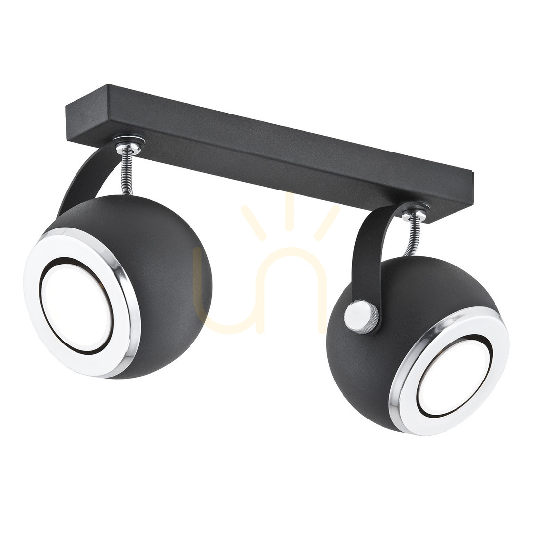 Plafon Argon KOS czarny 2xGU10 IP20 751