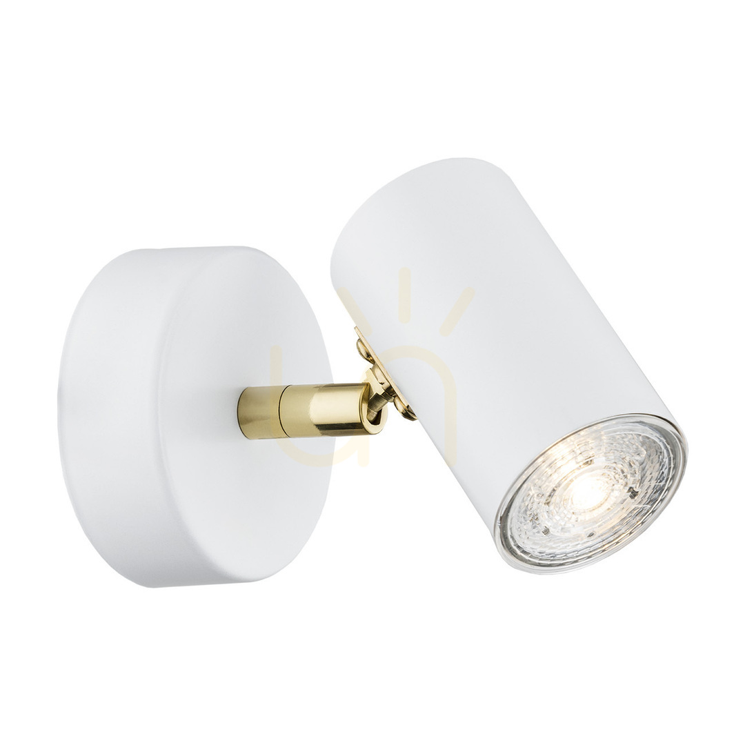 Wall Lamp ARGON Lagos 4209 White Matte Brass GU10 IP20