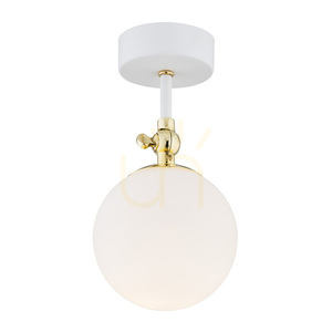 Wall lamp ARGON LATINA White Brass IP44 E14 4002 small 0