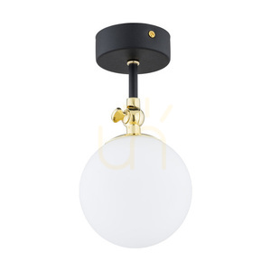 Wall Lamp ARGON Latina 4003 White Brass Glass IP44 E14 small 0