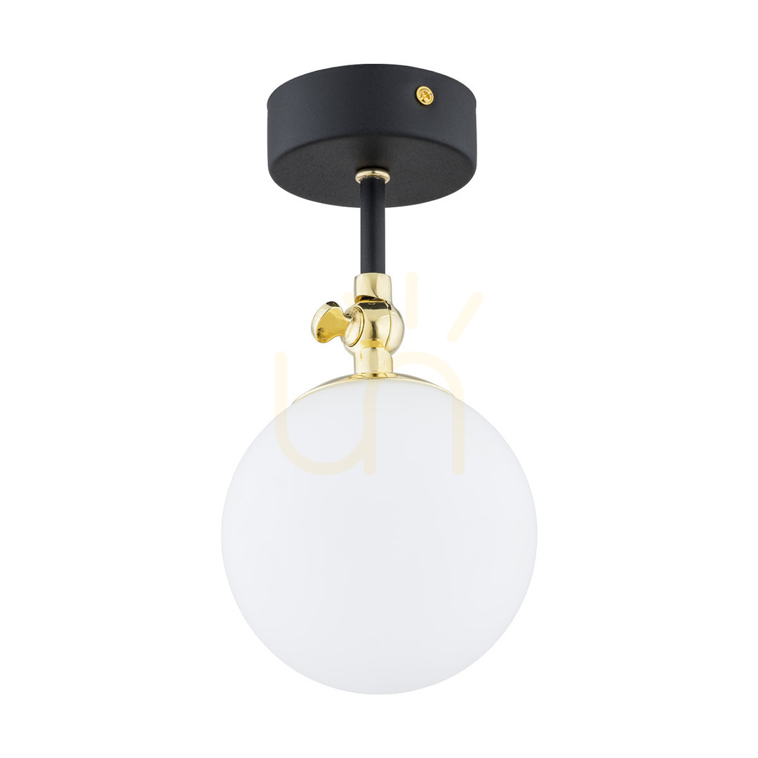 Wall Lamp ARGON Latina 4003 White Brass Glass IP44 E14