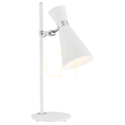 Check Table Lamp Argon LUKKA White E27 3890