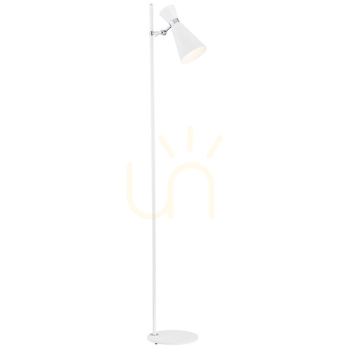 Check Floor Lamp ARGON LUKKA White Steel E27 3891