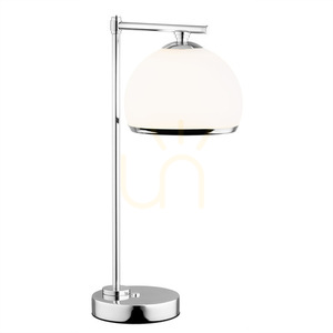 Table Lamp ARGON Marbella Plus White Chrome Glass E27 8121 small 0