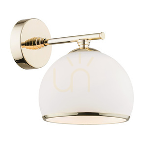 Wall Lamp Argon Marbella 4255 White Brass E27 IP20 small 0