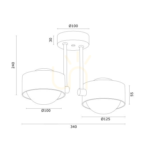 Preview Pendant Light ARGON Massimo Plus 7089 White Glass IP44 G9 Pendant Light ARGON Massimo Plus 7089 White Glass IP44 G9