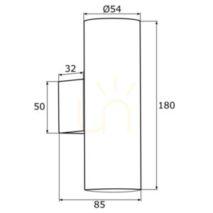 ARGON MITOS 912 chrome wall lamp 2x GU10 IP20 2 ARGON MITOS 912 chrome wall lamp 2x GU10 IP20 small 2