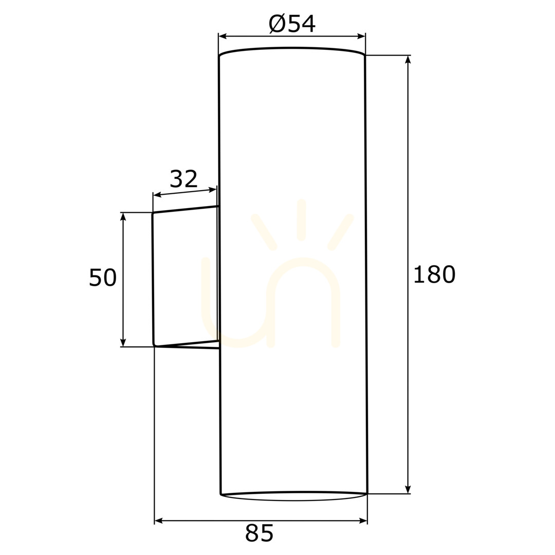 Preview ARGON MITOS 912 chrome wall lamp 2x GU10 IP20 ARGON MITOS 912 chrome wall lamp 2x GU10 IP20