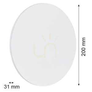 ARGON OREGON 3855 White LED Wall Light 4.5 W IP20 small 2