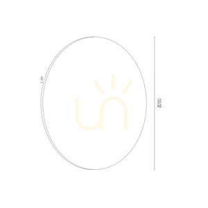 Wall Lamp ARGON Oregon Gold LED 9W 3858 small 1