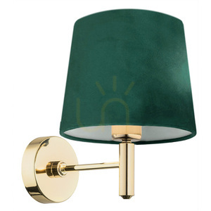 Wall Lamp ARGON PONTE PLUS 8105 Brass Green Velour E27 IP20 small 0