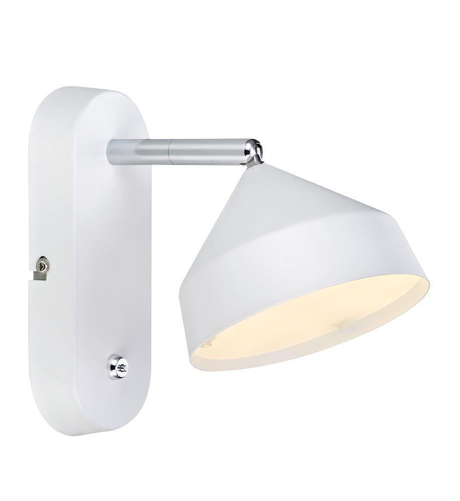 Wall Light Markslojd Tratt LED White Metal 105801