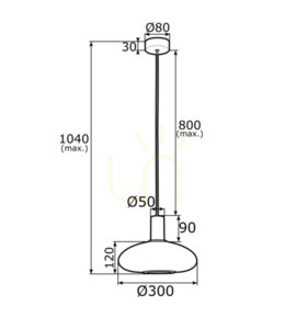 Argon Sagunto White Glass Brass Pendant Light 4358 small 5