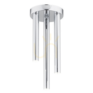 ARGON SANDRINO PLUS chrome ceiling light 3xG9 6198 small 0