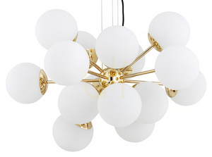Chandelier ARGON Satellite Plus White Brass E27 5048 small 3
