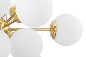 Chandelier ARGON Satellite Plus White Brass E27 5048 small 5