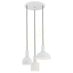 ARGON Sines White Brass Pendant Light 3xE27 IP20 1468 small 0