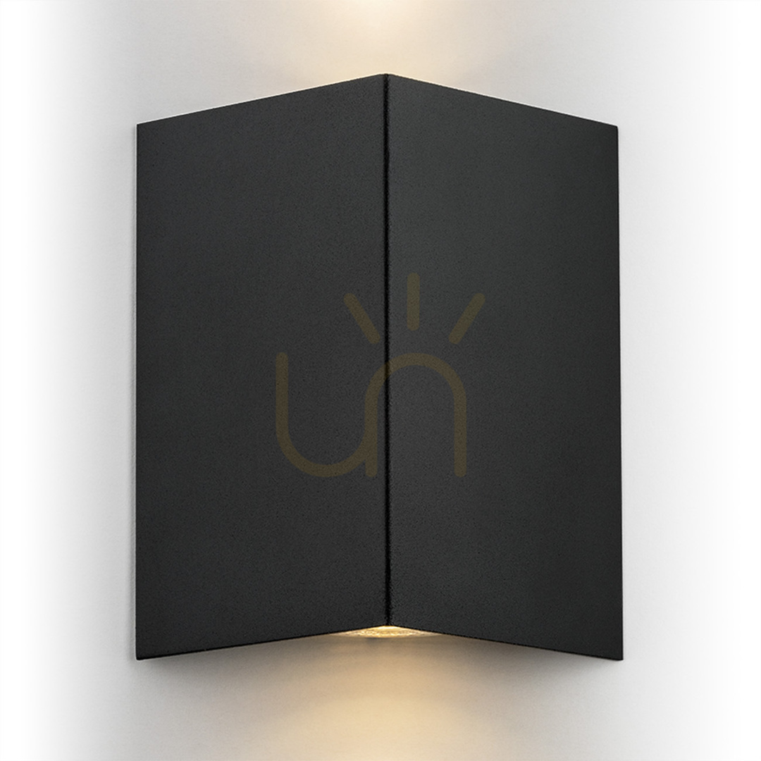 Wall Lamp ARGON SKIATOS 914 Black GU10 2x5W Painted Steel