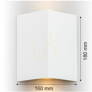 Wall Lamp ARGON Skiatos White Glass 2xGU10 IP20 915 small 2