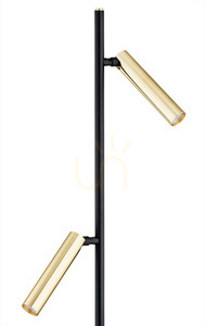 Floor Lamp ARGON Torre Black Brass 150cm G9 7083 small 2