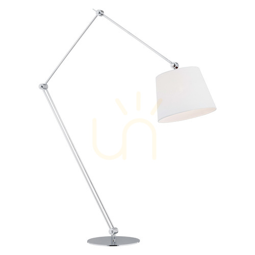 Check Floor Lamp ARGON Zakyntos BIS White Chrome 3953