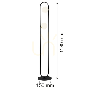 Pendant Light ARGON Salerno Transparent Crystal Glass E27 8038 small 6