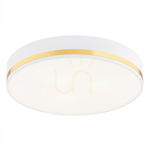 Plafon Argon AMORE biały z złotą strukturą E27 2x1W 7034 small 0