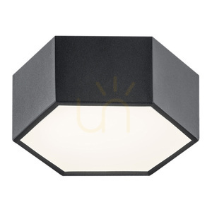 Plafon ARGON Arizona black LED 10W 9x 3824 small 0
