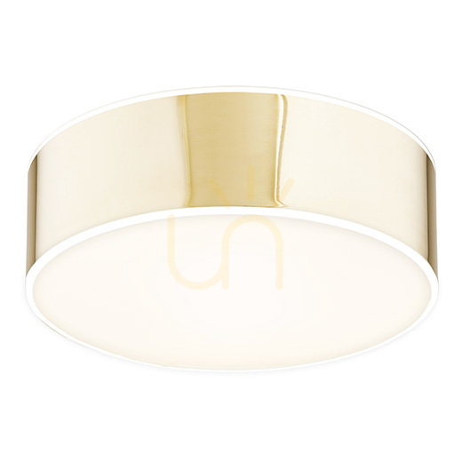Plafond ARGON Atlantis 4078 biały brass 350 mm LED