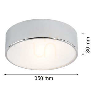 Argon Darling 873 Chrome Ceiling Light 2xE27 35 cm small 5