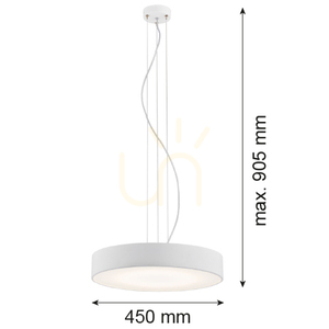 ARGON Darling White LED Pendant Light 35W 3351 small 1