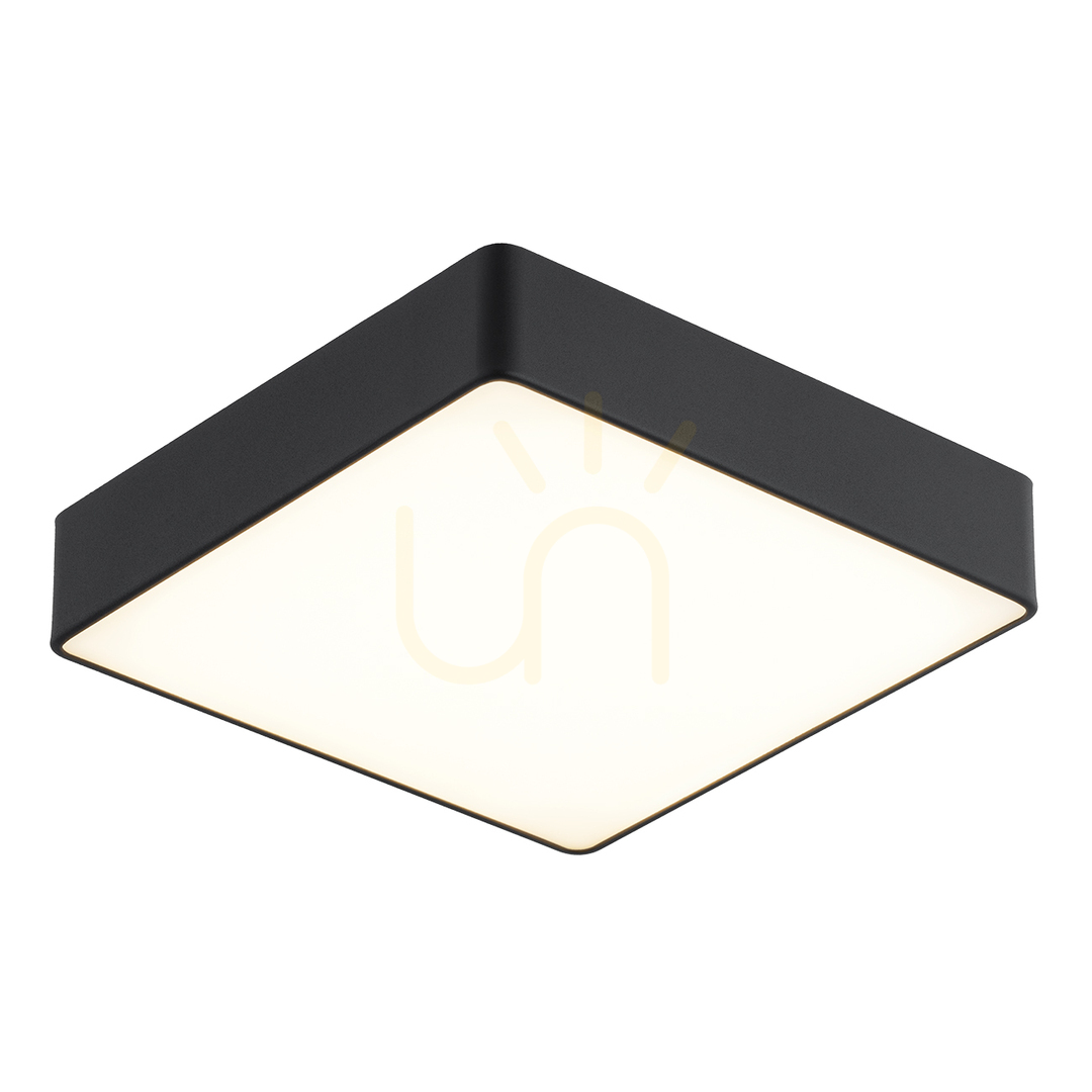 Plafond ARGON Ontario black 2xE27 IP20 250 mm 654