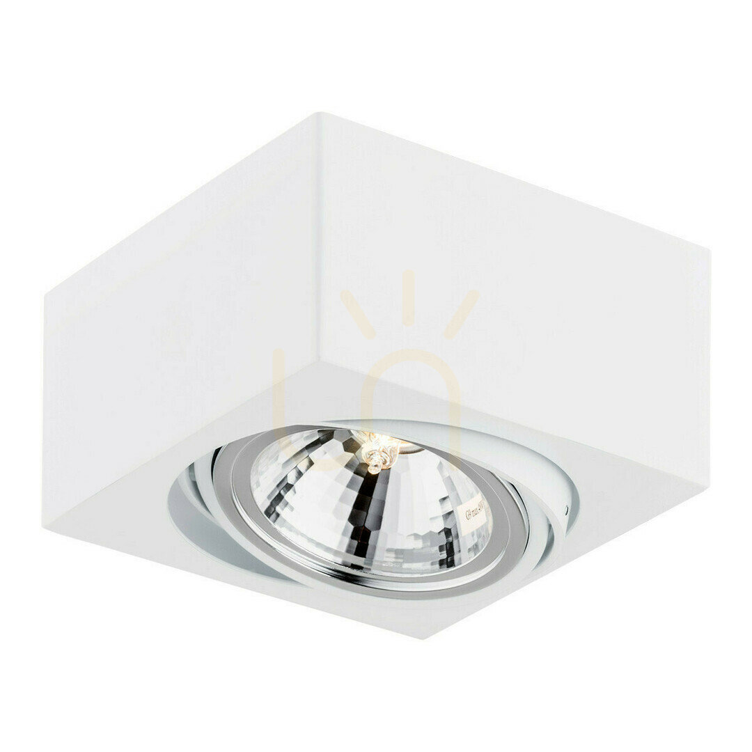 Plafon ARGON RODOS biały stalowy G9 1x6W IP20 263