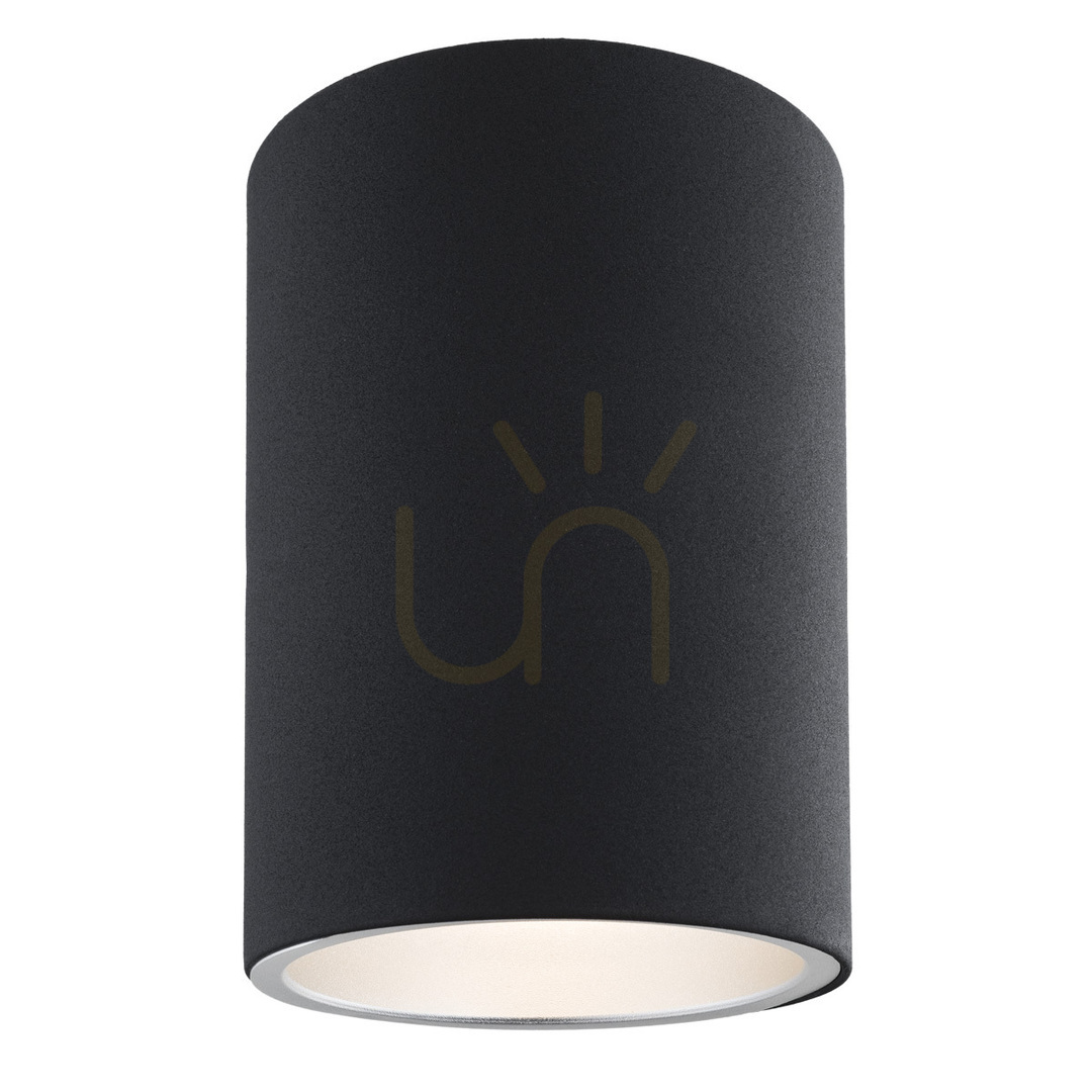 Plafond ARGON Tyber black aluminium E27 IP20 474